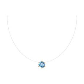 Колье на леске Diamant с топазом 51-370-01476-2 51-370-01476-2 фото