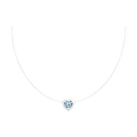Колье на леске Diamant с топазом и родолитом 51-370-01489-2 51-370-01489-2 фото