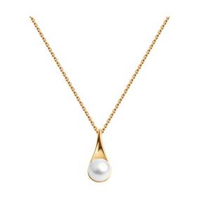 Золотое колье Diamant 51-370-01930-1 с жемчугом 51-370-01930-1 фото