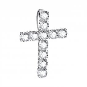 Серебряная подвеска TALANT 51-72-000S-26831 с кристаллом Swarovski 51-72-000S-26831 фото