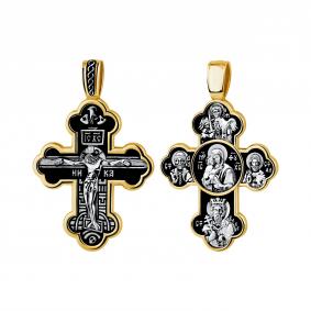 Подвеска Донская икона Божьей Матери из лимонного серебра TALANT 51-77-0000-19950 51-77-0000-19950 фото