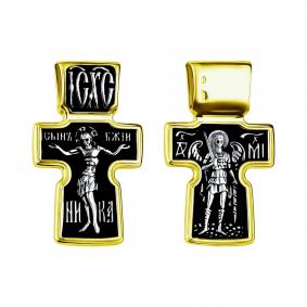 Подвеска-крест из лимонного серебра Архангел Михаил TALANT 51-77-0000-20037 51-77-0000-20037 фото