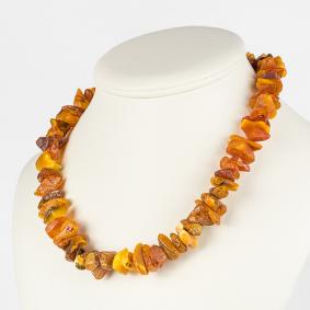 Колье Янтарная волна 511025500201 с янтарём 511025500201 фото