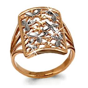 Золотое кольцо AQUAMARINE 51150 51150 фото