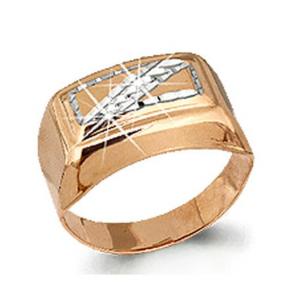 Золотое кольцо AQUAMARINE 51277 51277 фото