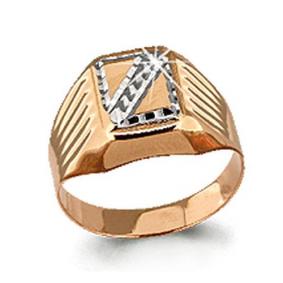 Золотое кольцо AQUAMARINE 51278 51278 фото