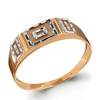 Золотое кольцо AQUAMARINE 51586 51586 фото