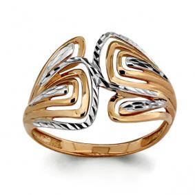 Золотое кольцо AQUAMARINE 51784 51784 фото