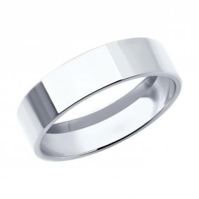 Обручальное кольцо из белого золота 5 мм Diamant 52-111-02042-1 52-111-02042-1 фото