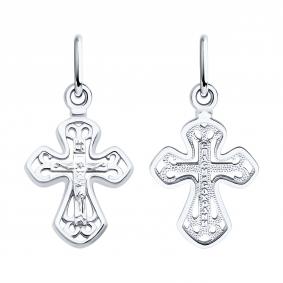 Подвеска из белого золота Diamant 52-131-02833-1 52-131-02833-1 фото