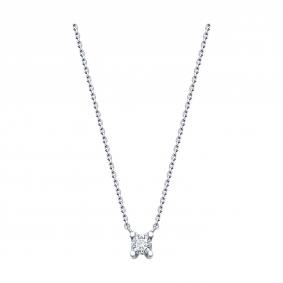 52-170-01997-1: Колье из белого золота с фианитом 52-170-01997-1 фото