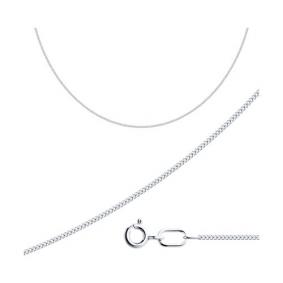 Цепь плетение Панцирное из белого золота Diamant 52-180-02030-1 52-180-02030-1 фото