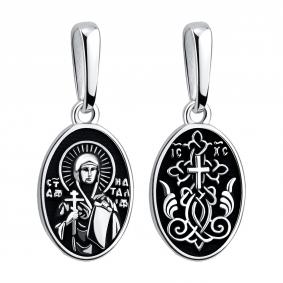 Подвеска-иконка Святая Наталья из серебра TALANT 52-76-0000-17208 52-76-0000-17208 фото