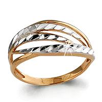 Золотое кольцо AQUAMARINE 52506 52506 фото