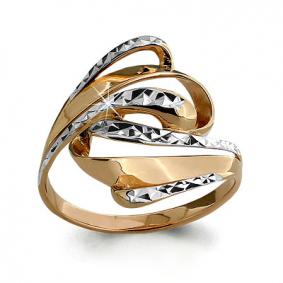 Золотое кольцо AQUAMARINE 52706 52706 фото