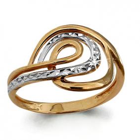 Золотое кольцо AQUAMARINE 52709 52709 фото