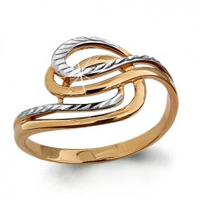 Золотое кольцо AQUAMARINE 52711 52711 фото