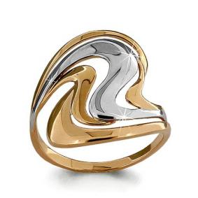 Золотое кольцо AQUAMARINE 52753 52753 фото