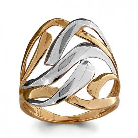 Золотое кольцо AQUAMARINE 52755 52755 фото