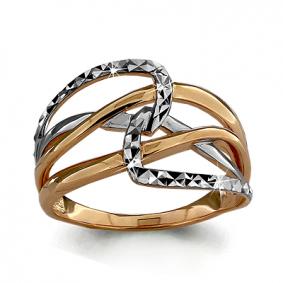 Золотое кольцо AQUAMARINE 52773 52773 фото