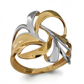 Золотое кольцо AQUAMARINE 52812 52812 фото