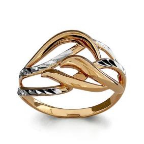 Золотое кольцо AQUAMARINE 52940 52940 фото