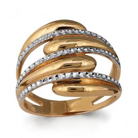 Золотое кольцо AQUAMARINE 52975 52975 фото