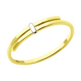 Кольцо из лимонного золота Diamant 53-110-02244-1 53-110-02244-1 фото
