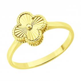 Кольцо из лимонного золота Diamant 53-110-02245-1 53-110-02245-1 фото