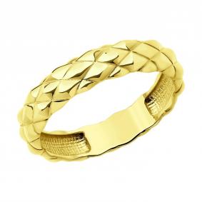 Кольцо из лимонного золота Diamant 53-110-02575-1 53-110-02575-1 фото