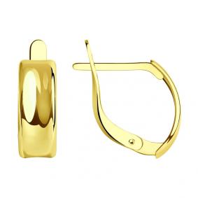 Серьги из лимонного золота Diamant 53-120-01036-1 53-120-01036-1 фото