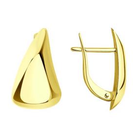 Серьги из лимонного золота Diamant 53-120-01520-1 53-120-01520-1 фото