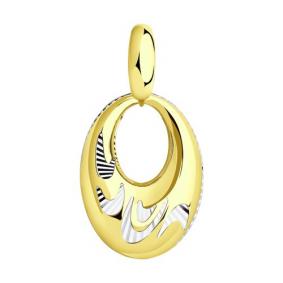 Подвеска из лимонного золота Diamant 53-130-01070-1 53-130-01070-1 фото