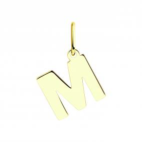 Подвеска-буква М из лимонного золота Diamant 53-130-01124-1 53-130-01124-1 фото