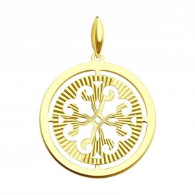 Золотая подвеска SOKOLOV 53-130-02180-1 53-130-02180-1 фото