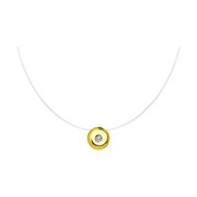Колье на леске Diamant с бриллиантом 53-270-01218-1 53-270-01218-1 фото