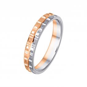 Обручальное кольцо 3 мм из комбинированного золота Primossa 530-000-768 530-000-768 фото