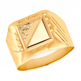 Золотое кольцо AQUAMARINE 53013 53013 фото