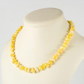 Колье Янтарная волна 533010550708 с янтарём 533010550708 фото