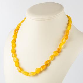 Колье Янтарная волна 533013500456 с янтарём 533013500456 фото