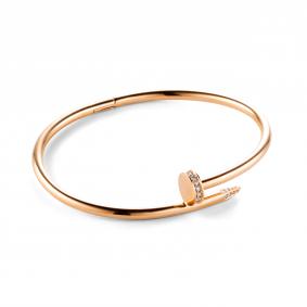 Золотой браслет Гвоздь АЛЬКОР с бриллиантом 53355-100 53355-100 фото