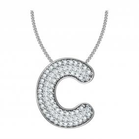 Серебряная подвеска-буква С TALANT с фианитом 54-72-0001-17733 54-72-0001-17733 фото