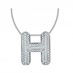 Серебряная подвеска-буква Н TALANT с фианитом 54-72-0001-17735 54-72-0001-17735 фото