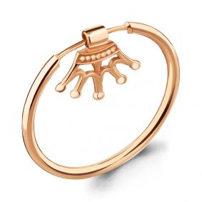 Золотое кольцо AQUAMARINE 54523 54523 фото