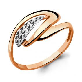 Золотое кольцо AQUAMARINE 54587 54587 фото