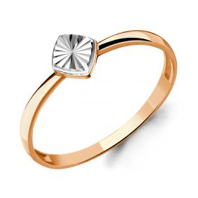 Золотое кольцо AQUAMARINE 54593 54593 фото