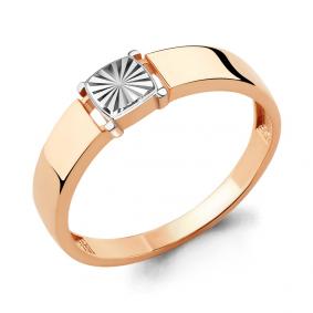 Золотое кольцо AQUAMARINE 54612 54612 фото