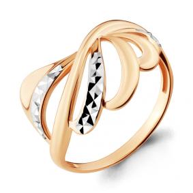 Золотое кольцо AQUAMARINE 54655 54655 фото