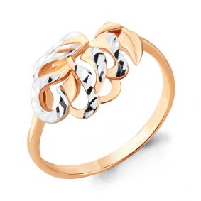 Золотое кольцо AQUAMARINE 54666 54666 фото