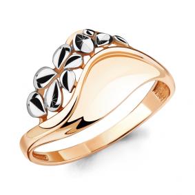 Золотое кольцо AQUAMARINE 54709 54709 фото